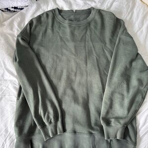 Aerie Green sweatshirt